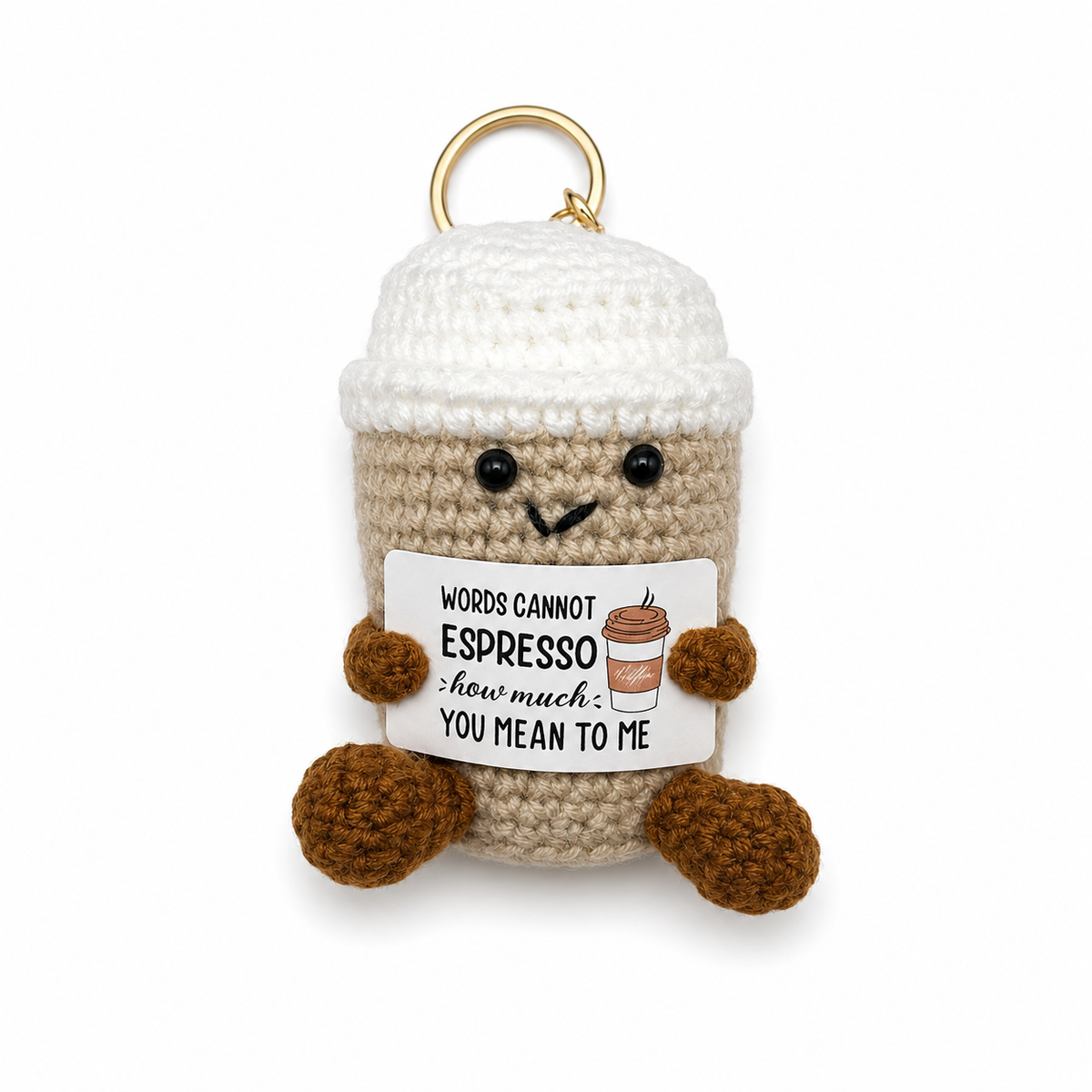 Espresso Keychain